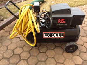 Air Compressor with hose