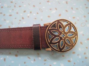 America Eagle Outfitters Ladies Leather Belt with Floral