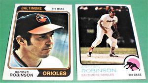  BROOKS ROBINSON TOPPS 90 AND 160 MINT