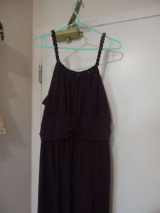 Beautiful Purple Dress w/ Braided Straps