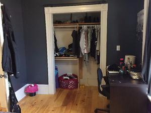 Bedroom set - desk, chair, lamp, laundry basket, etc