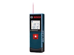 Bosch laser distance measuring tool.