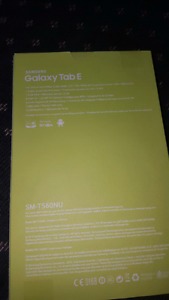 Brand new Samsung tab E sealed in the box