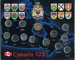 Canadian  Provincial Coin Set