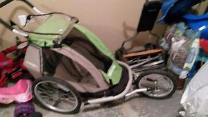 Croozer 737 similar to chariot with bike attachment