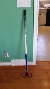 Curling broom- Blue/ White/ Black Performance hair broom