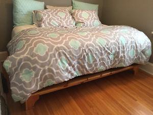 DOUBLE SIZE PINE BED FRAME