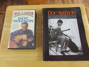 Doc Watson guitar vhs