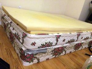 Double Size Mattress+Boxes+Topper