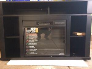 Electric fireplace and entertainment stand - Brand New!