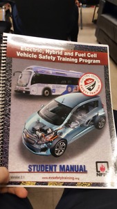 Electric hybrid training book