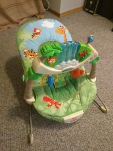 Fisherprice Baby bouncy, vibrating chair with music