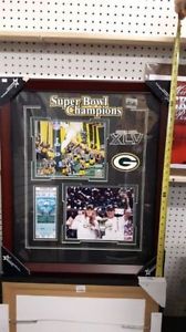 GREENBAY PACKERS FRAMED PICTURE  CHAMPIONSHIP