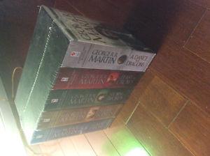 Game of Thrones- Complete five book box set (sealed)