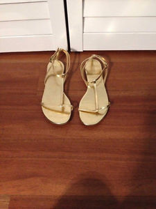 Gold Sandals for Sale