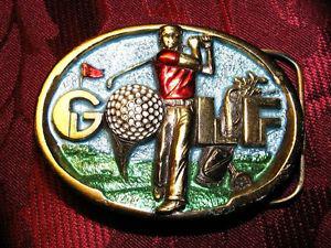 Golfers Belt Buckle - 