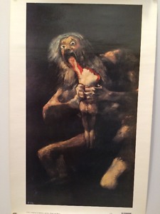 Goya Print on canvas