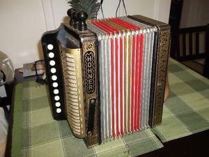 Hohner one row accordion. Nice shape