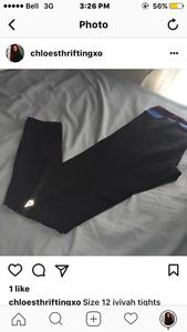 Ivivva tights size 12