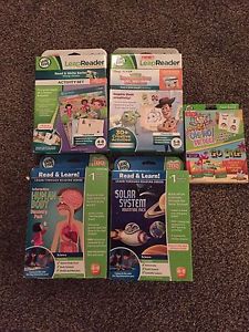 Leapfrog Leapreader add ons and a game New In Boxes