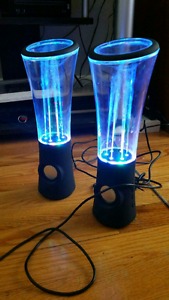 Light up speakers