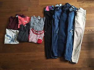 Lot of size xs clothing