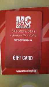 MC College gift card $500
