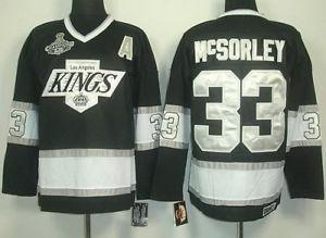 Marty McSorley Black LA Kings Jersey - New with Tags for
