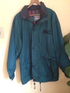 Men's green fall jacket - medium, $40