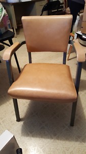 Metal framed chair