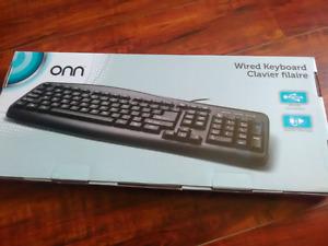 ONN Wired Keyboard (USB) *Unopened*