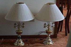 Pair of living room lamps
