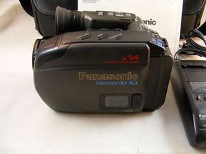 Panasonic VHS-C Palmcorder, & VHS-C Tape Adaptor, Mint!