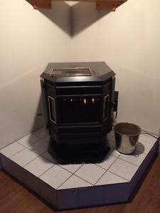 Pellet Stove with Venting