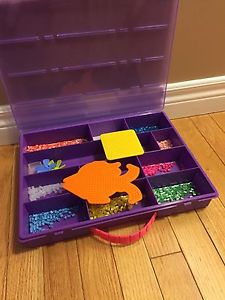 Perler beads kit and case