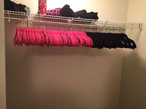 Pink Hangers / Black Hangers