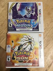 Pokemon Sun & Moon for sale
