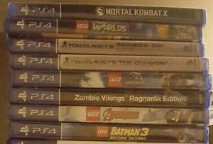 Ps4 games all for 90$ or 15$ each firm