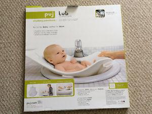 Puj Soft Infant Bath Tub in White Colour-NEW Without Box