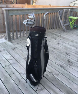 RAM FX3 clubs and bag (right)