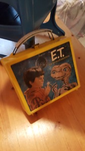 REDUCED Antique "ET" Lunch Box