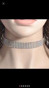 Rhinestone Choker