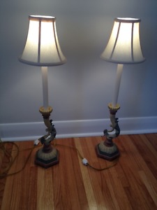 Set of 2 table lamps