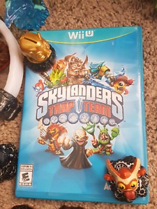 Skylanders trap team Wii u