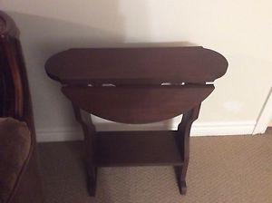 Solid wood side tables