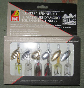 South Bend "Lunker" Spinner Kit 5-x (New in Box)