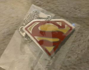 Superman pendant and Chain