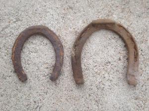 Two (2) Antique Horseshoes Collectible Horse Supplies