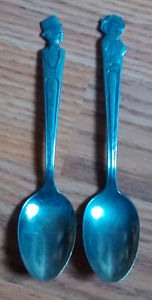 Two original s Charlie McCarthy spoons, excellent
