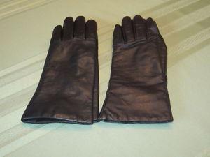 Two pair of leather gloves